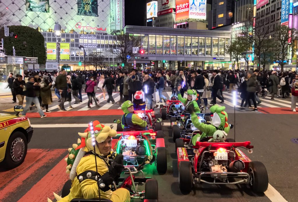 Real-Life Mario Karting in Tokyo, Japan • B Wild & Free